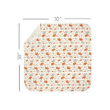 Modern Moments™ by Gerber® 5-Pack Baby Neutral Orange Flannel Blankets-Gerber Childrenswear Wholesale