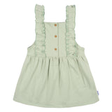 2-Piece Infant & Toddler Girls Green Floral Jumper & Top Set-Gerber Childrenswear Wholesale