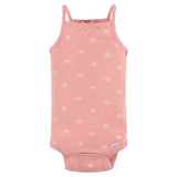 4-Pack Baby Girls Starfish Onesies® Bodysuits-Gerber Childrenswear Wholesale