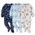3-Pack Baby & Toddler Boys Dogs Fleece Pajamas-Gerber Childrenswear Wholesale
