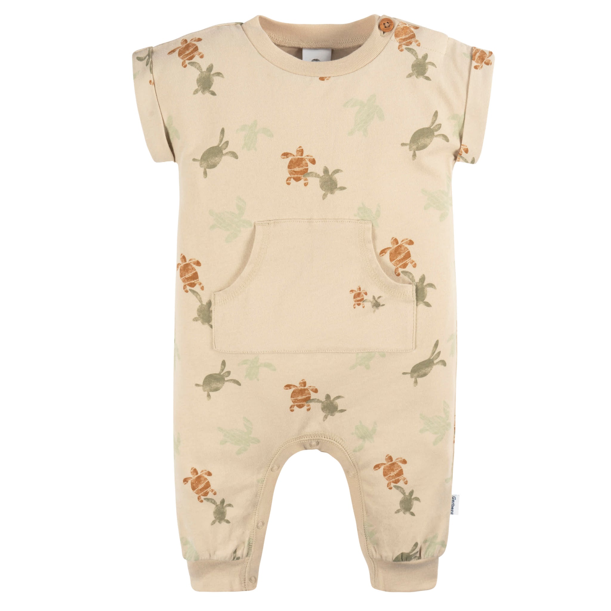 2-Pack Baby Boys Tropical Romper-Gerber Childrenswear Wholesale