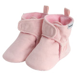 Baby Girls Pink Soft Booties-Gerber Childrenswear Wholesale