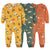 3-Pack Infant & Toddler Boys Camping Footless Fleece Pajamas-Gerber Childrenswear Wholesale