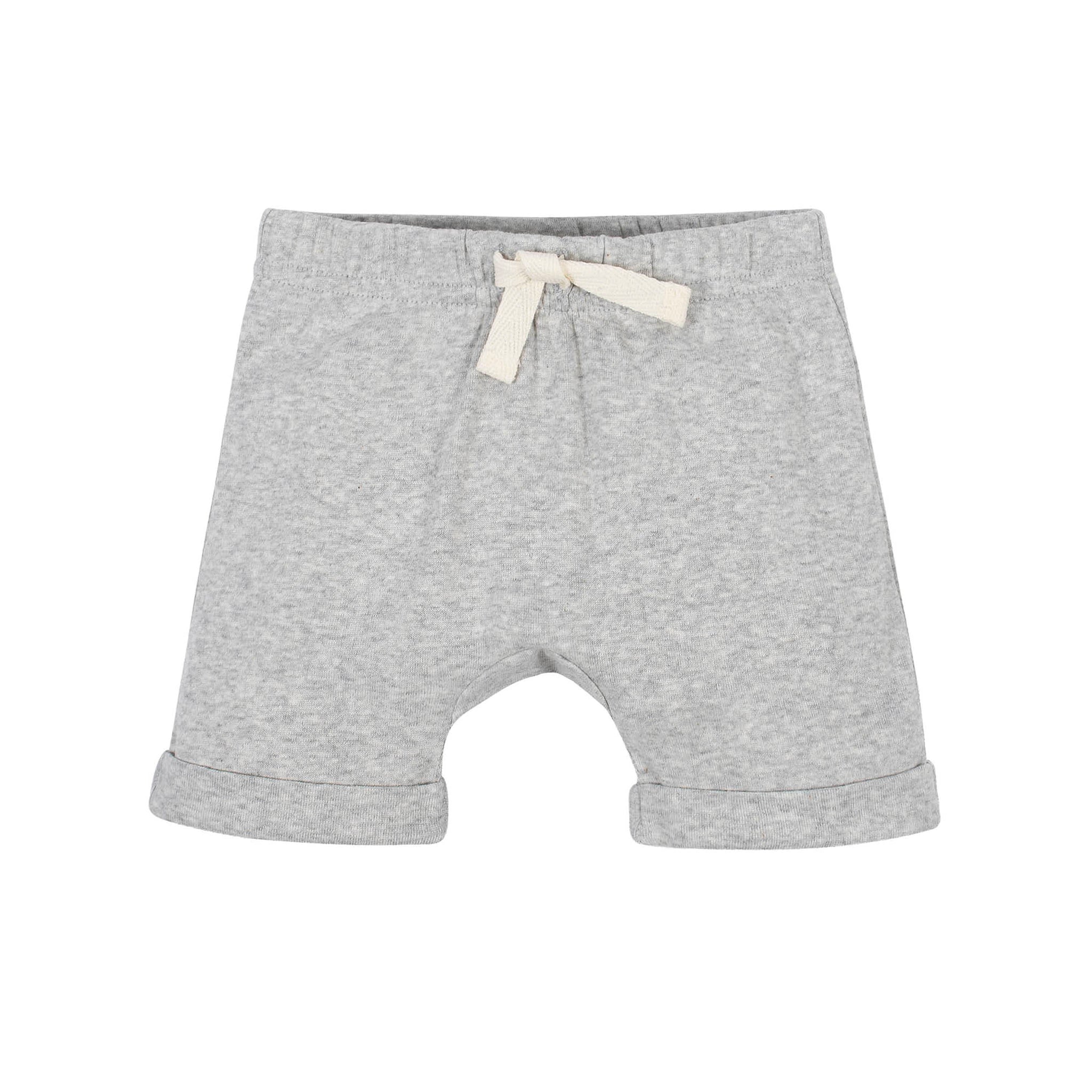Modern Moments™ by Gerber® Baby Boys Gray Shorts-Gerber Childrenswear Wholesale