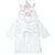 Baby Girls White Unicorn Robe-Gerber Childrenswear Wholesale