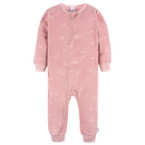 3-Pack Infant & Toddler Girls Multi Floral Footless Fleece Pajamas-Gerber Childrenswear Wholesale