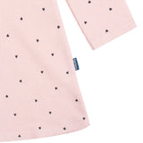 Infant and Toddler Girls Light Pink Dots Dress With Ruffle-Gerber Childrenswear Wholesale