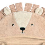 4-Piece Baby Boys Brown Lion Towel & Washcloths-Gerber Childrenswear Wholesale