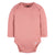 5-Pack Baby Neutral Mauve Pink Premium Long Sleeve Lap Shoulder Onesies® Bodysuits-Gerber Childrenswear Wholesale