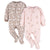 2-Pack Baby & Toddler Girls Pink Deer Fleece Pajamas-Gerber Childrenswear Wholesale