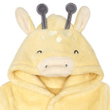 Baby Neutral Yellow Giraffe Robe-Gerber Childrenswear Wholesale