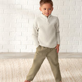 Infant & Toddler Boys Tan Canvas Pants-Gerber Childrenswear Wholesale