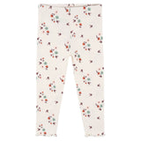 3-Pack Infant & Toddler Girls Mint Floral Leggings-Gerber Childrenswear Wholesale
