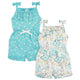 2-Pack Baby & Toddler Girls Bee Petals Tank Rompers-Gerber Childrenswear Wholesale