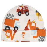 8-Piece Baby Boys Transportation Zone No Scratch Mittens & Caps Set-Gerber Childrenswear Wholesale