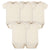 5-Pack Natural Premium Short Sleeve Onesies® Bodysuits-Gerber Childrenswear Wholesale