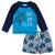 2-Piece Baby & Toddler Boys Sea Friends Rash Guard & Swim Trunks Set-Gerber Childrenswear Wholesale
