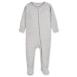 Baby & Toddler Glacier Gray Buttery Soft Viscose Made from Eucalyptus Snug Fit Footed Pajamas-Gerber Childrenswear Wholesale