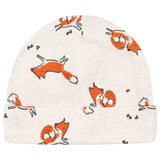 5-Pack Baby Boys Fox Caps-Gerber Childrenswear Wholesale