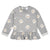 2-Piece Infant & Toddler Girls Mustard Floral Peplum Top & Leggings Set-Gerber Childrenswear Wholesale