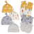 8-Piece Baby Neutral Southwest No Scratch Mittens & Caps Set-Gerber Childrenswear Wholesale