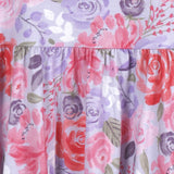 Infant & Toddler Girls Lilac Garden Buttery Soft Viscose Made from Eucalyptus Twirl Dress-Gerber Childrenswear Wholesale