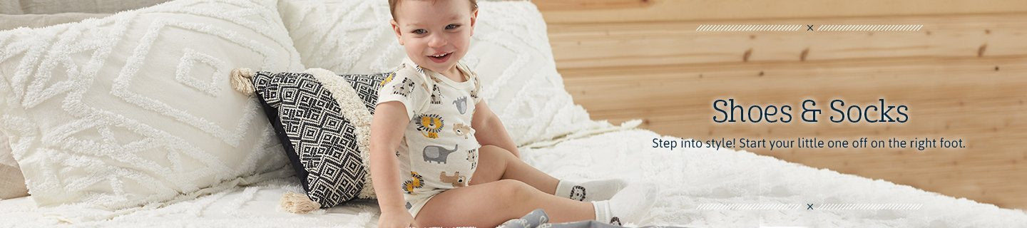 Baby Boy Shoes & Socks-Gerber Childrenswear Wholesale