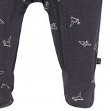 Baby Boys Dark Grey Origami Sleep 'N Play-Gerber Childrenswear Wholesale
