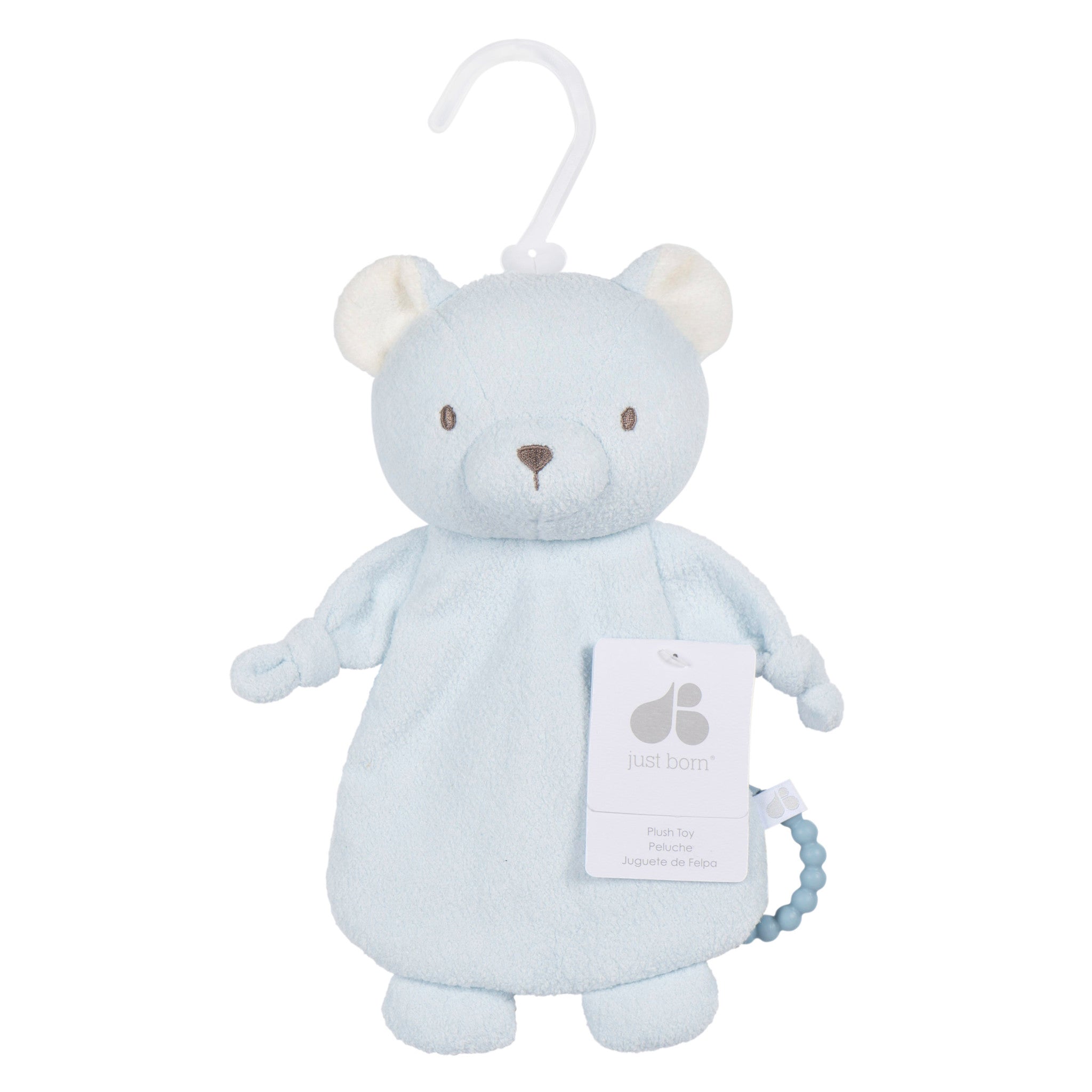 Baby Boys Blue Bear Security Blanket-Gerber Childrenswear Wholesale