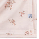 2-Piece Baby Girls Multi Pink Floral Swaddle Blanket & Headband Set-Gerber Childrenswear Wholesale