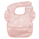 2-Pack Baby Girls Pink Wipeable Bibs-Gerber Childrenswear Wholesale