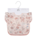 2-Pack Baby Girls Pink Wipeable Bibs-Gerber Childrenswear Wholesale