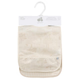 2-Pack Baby Neutral Tan Wipeable Bibs-Gerber Childrenswear Wholesale
