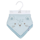 3-Pack Baby Boys Blue Bandana Bib-Gerber Childrenswear Wholesale