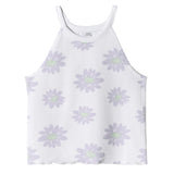 4-Piece Baby & Toddler Girls Purple Daisies Tanks, Skort & Shorts Set-Gerber Childrenswear Wholesale