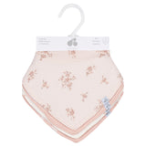 4-Pack Baby Girls Multi Pink Bandana Bib-Gerber Childrenswear Wholesale
