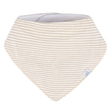 4-Pack Baby Neutral Multi Tan Bandana Bib-Gerber Childrenswear Wholesale