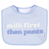 8-Pack Baby Girls Super Happy Drooling Bibs-Gerber Childrenswear Wholesale