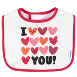 8-Pack Baby Neutral Holiday Drooling Bibs-Gerber Childrenswear Wholesale