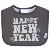 8-Pack Baby Neutral Holiday Drooling Bibs-Gerber Childrenswear Wholesale