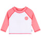 Baby & Toddler Girls Pink Daisies Rashguard Top-Gerber Childrenswear Wholesale