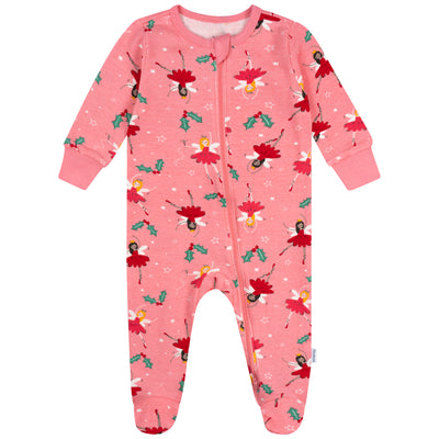 Baby Girls Holiday Fairies Sleep 'N Play-Gerber Childrenswear Wholesale