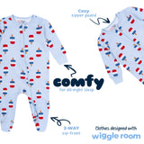 Baby Neutral Patriotic Popsicles Sleep 'N Play-Gerber Childrenswear Wholesale