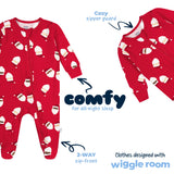 Baby Neutral Santa Faces Sleep 'N Play-Gerber Childrenswear Wholesale