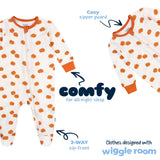 Baby Neutral Smiling Pumpkins Sleep 'N Play-Gerber Childrenswear Wholesale