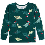 2-Piece Infant & Toddler Boys Holiday Dinos Cotton Pajamas-Gerber Childrenswear Wholesale