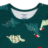 2-Piece Infant & Toddler Boys Holiday Dinos Cotton Pajamas-Gerber Childrenswear Wholesale