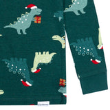 2-Piece Infant & Toddler Boys Holiday Dinos Cotton Pajamas-Gerber Childrenswear Wholesale