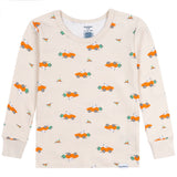 2-Piece Infant & Toddler Neutral Bunny Carrot Cars Cotton Pajamas-Gerber Childrenswear Wholesale