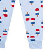 2-Piece Infant & Toddler Neutral Patriotic Popcicles Cotton Pajamas-Gerber Childrenswear Wholesale